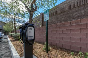EV charging at The Cantera by Picerne, Las Vegas, 89139